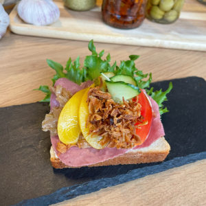 Smørbrød med roastbeef