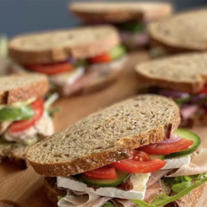 Sandwich med roastbeef